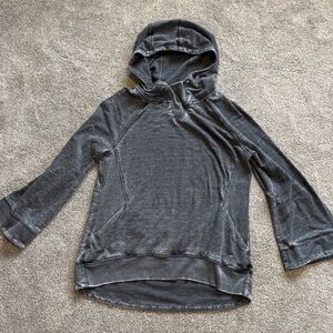 Halcyon Small Charcoal Bell Sleeve Sweatshirt